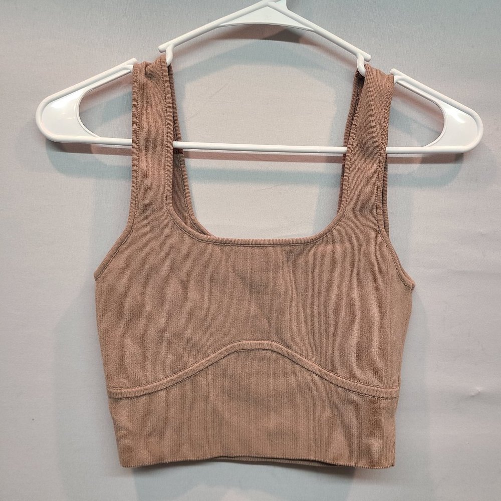 Glassons Tan Crop Top